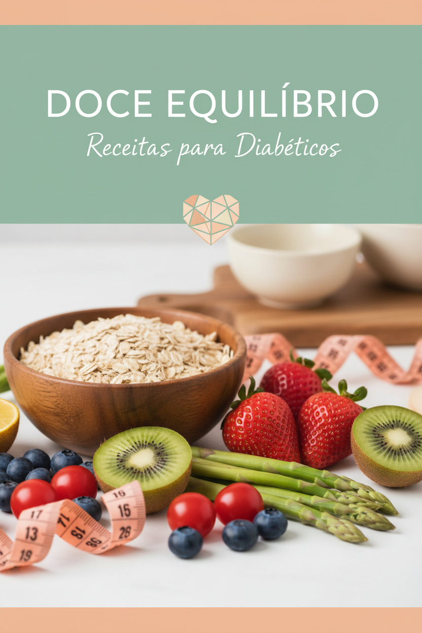 Capa do ebook Doce Equilíbrio Receitas para Diabéticos
