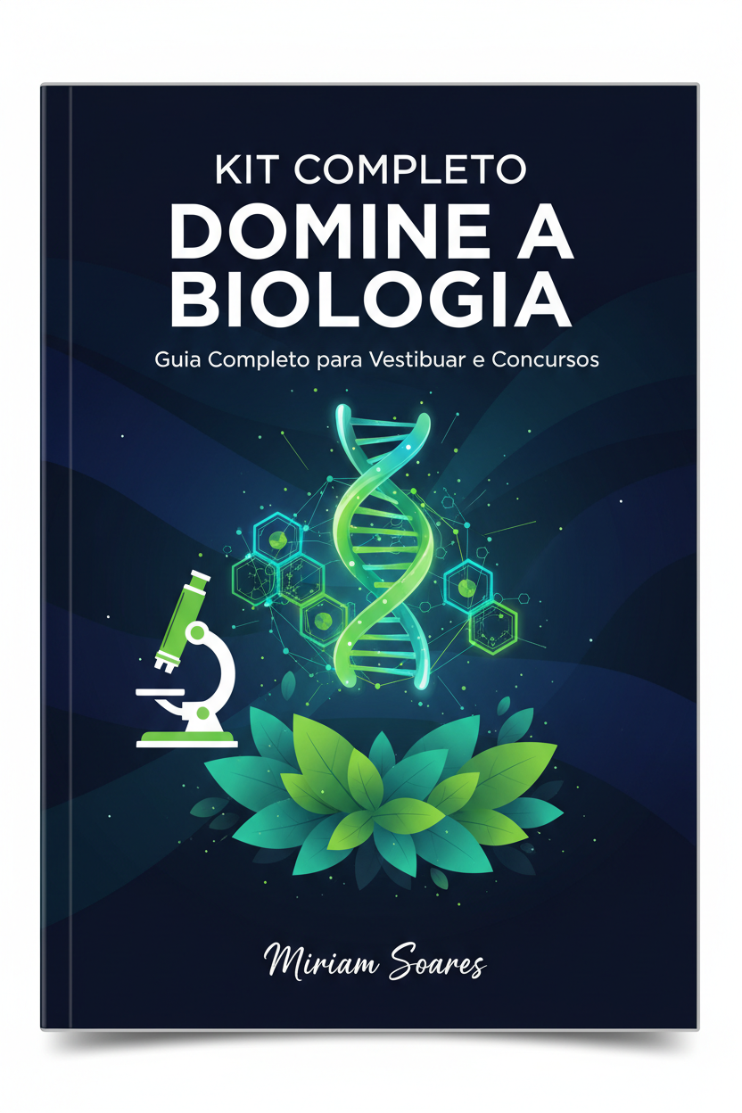 KIT COMPLETO DOMINE A BIOLOGIA